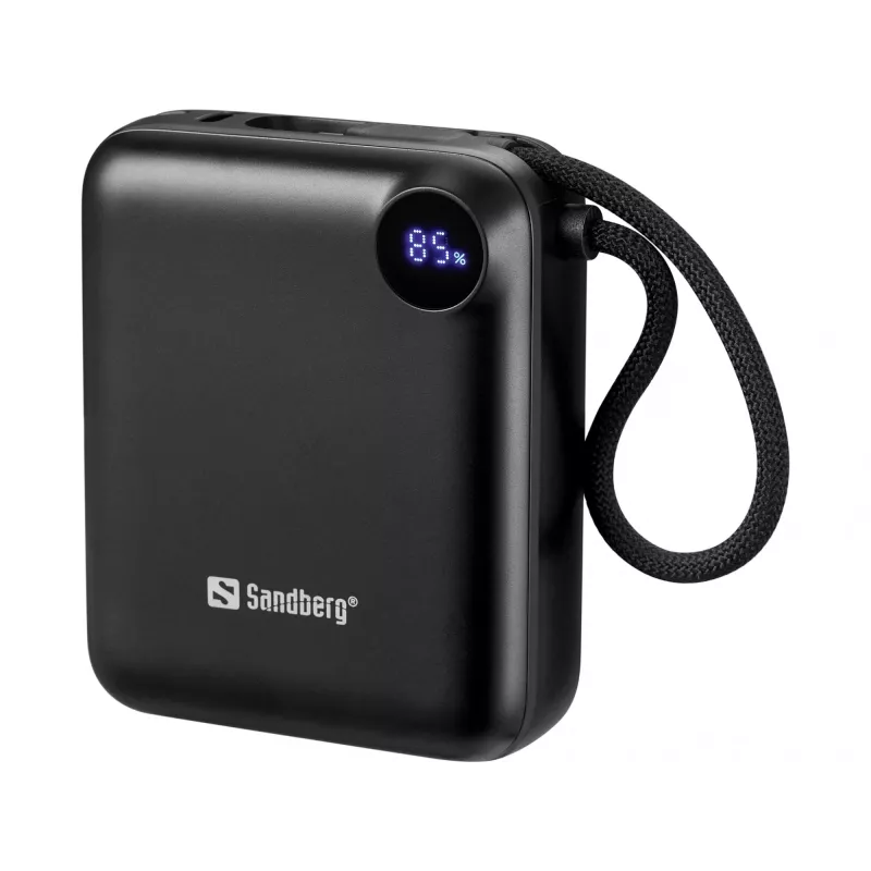 Sandberg Powerbank 10000 PD20W Connect kannettava laturi, 10000 mAh