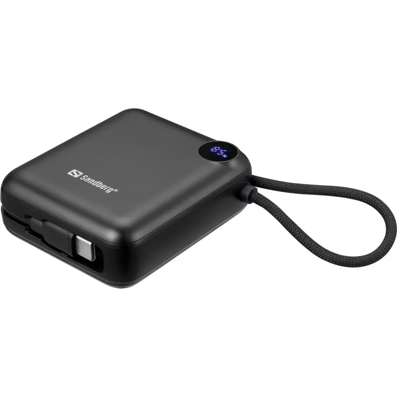 Sandberg Powerbank 10000 PD20W Connect kannettava laturi, 10000 mAh