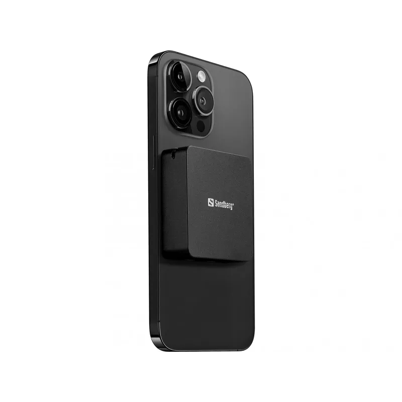 Sandberg 3in1 Magnet Powerbank 5000 kannettava akku, 5000 mAh
