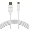 dbramante1928 re-charge Pro CB12ACWH7088 USB-A–USB-C-kaapeli, 1,2 m, USB 2.0, 480 Mbps, 36W, 100 % kierrätetty muovi, valkoinen