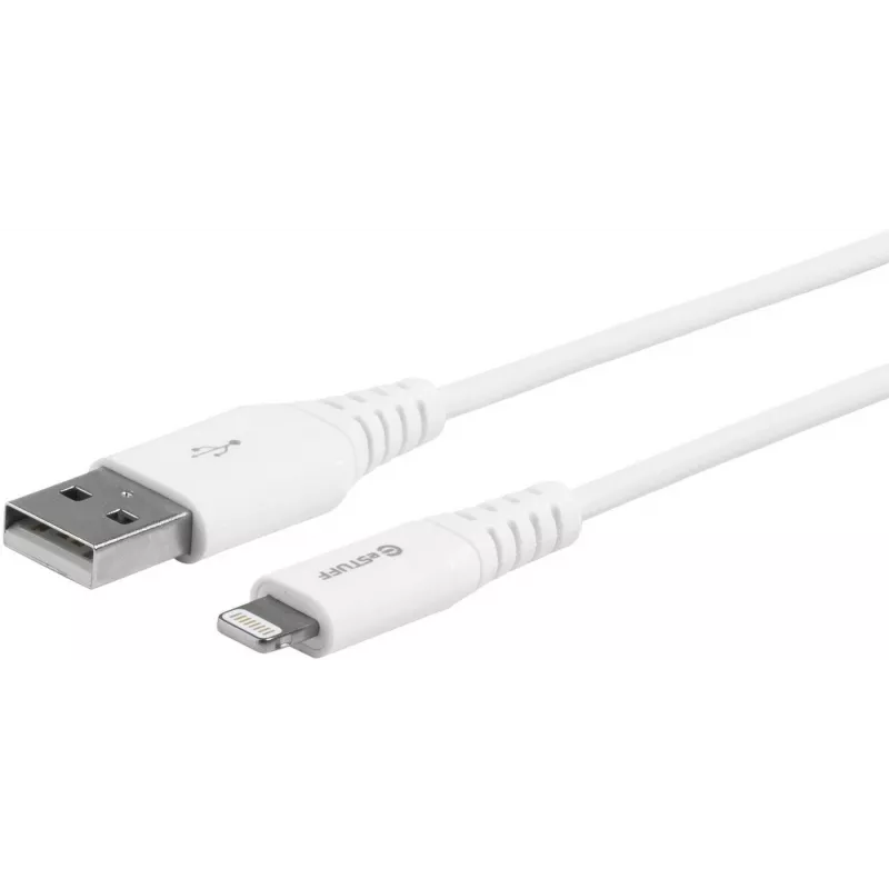 eSTUFF ES601004-BULK Lightning-kaapeli 0,15 m valkoinen
