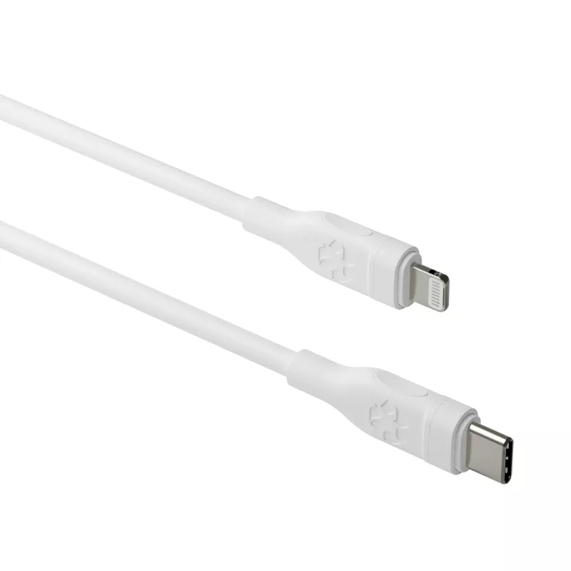 USB-C Lightning -kaapeli 1,2 m, dbramante re-charge Pro, valkoinen
