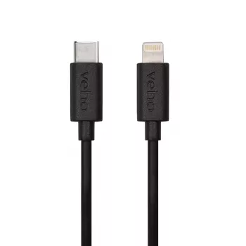 Veho USB-C Lightning -lataus- ja synkronointikaapeli 0,2 m 8 g