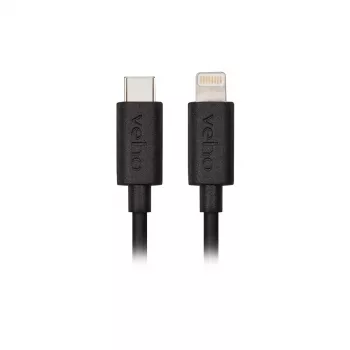 Veho USB-C Lightning -lataus- ja synkronointikaapeli 1 m