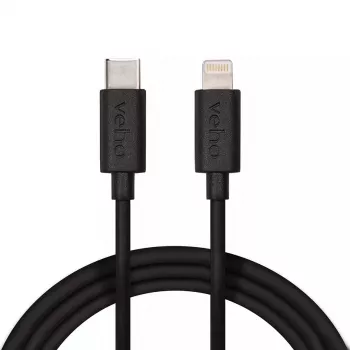 Veho USB-C Lightning -lataus- ja synkronointikaapeli 1 m