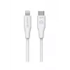 eSTUFF ES602170-BULK Lightning-kaapeli 1 m valkoinen USB-C 2,4A