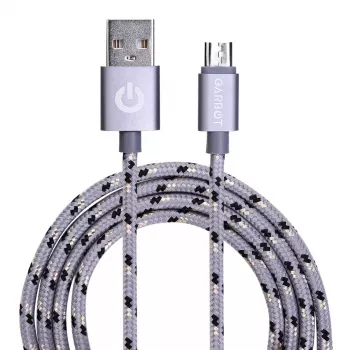 USB-kaapeli Garbot C-05-10195 1 m USB A Micro-USB B hopea