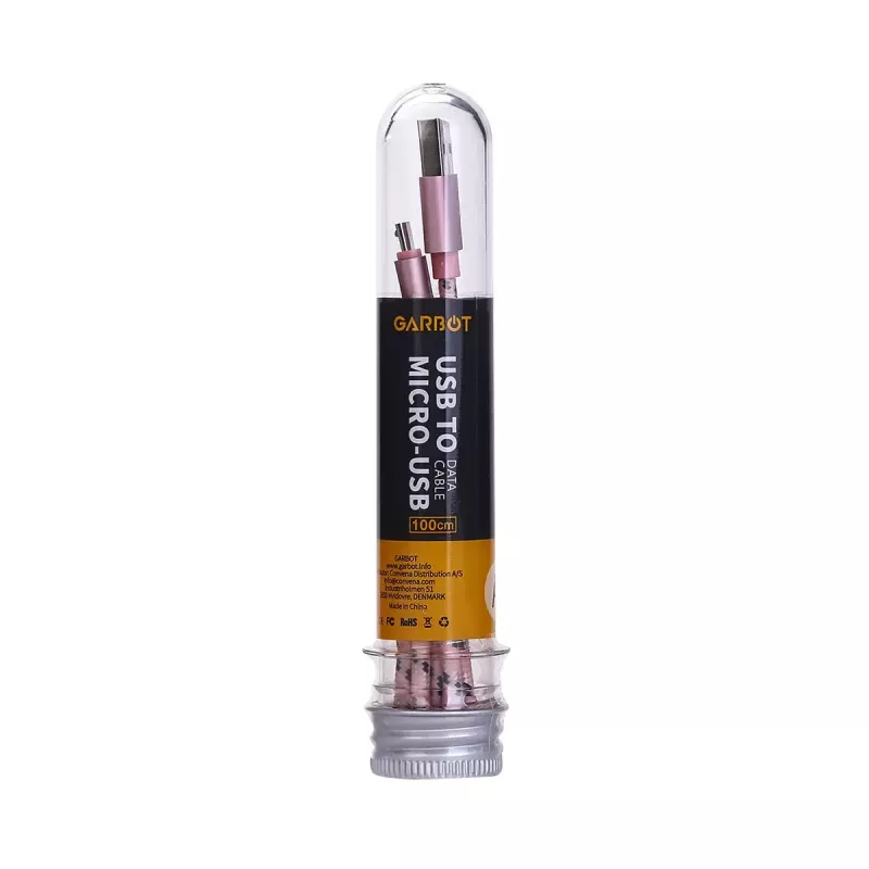 USB-kaapeli Garbot C-05-10196 1 m USB A Micro-USB B pinkki