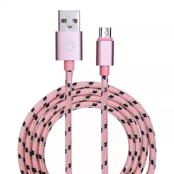 USB-kaapeli Garbot C-05-10196 1 m USB A Micro-USB B pinkki