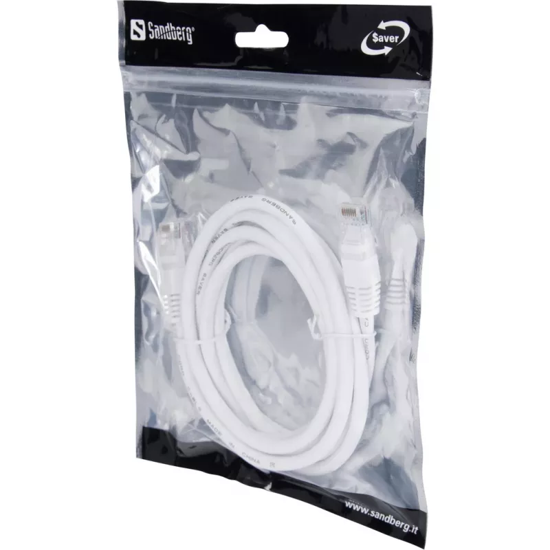 Verkkokaapeli Sandberg UTP Cat6 2 m RJ-45 harmaa