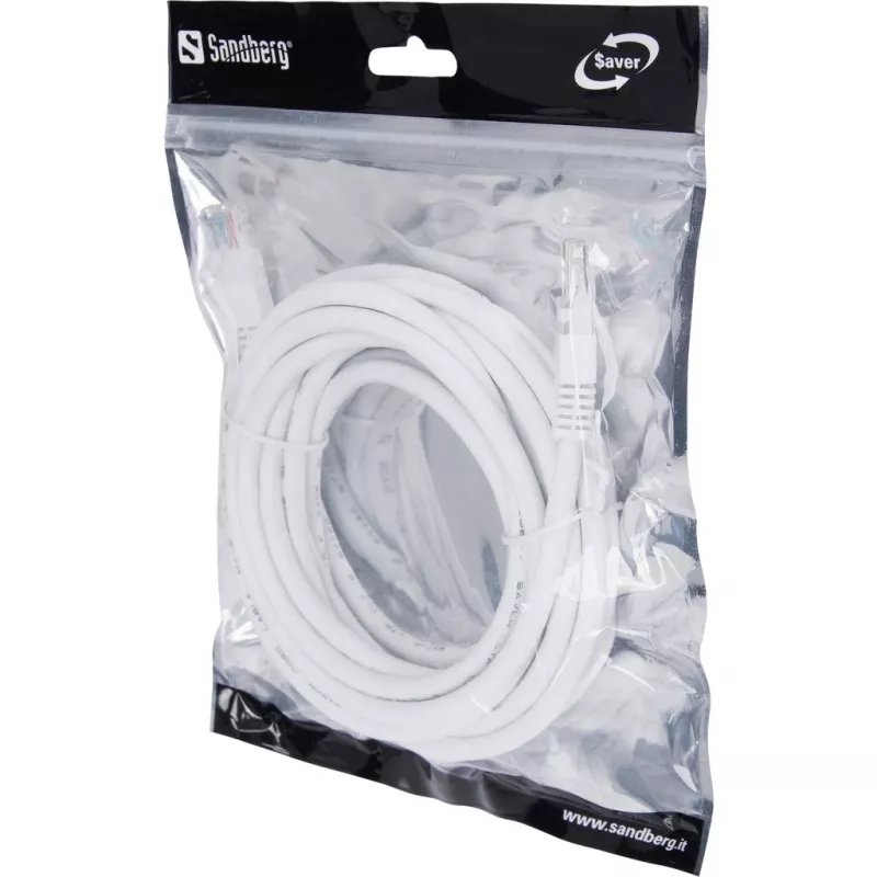 Sandberg UTP Cat6 5 m RJ-45 harmaa verkkokaapeli