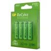 Uudelleenladattava akku GP Batteries ReCyko+ 2100 mAh 4 kpl AA NiMH
