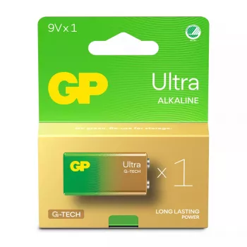GP Batteries Ultra Alkaline GP1604AU kertakäyttöparisto 9V alkaliparisto