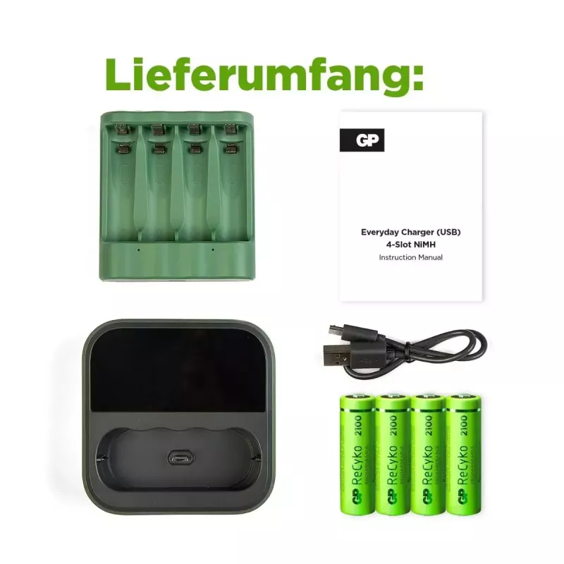 Laturi GP Batteries PowerBank B421