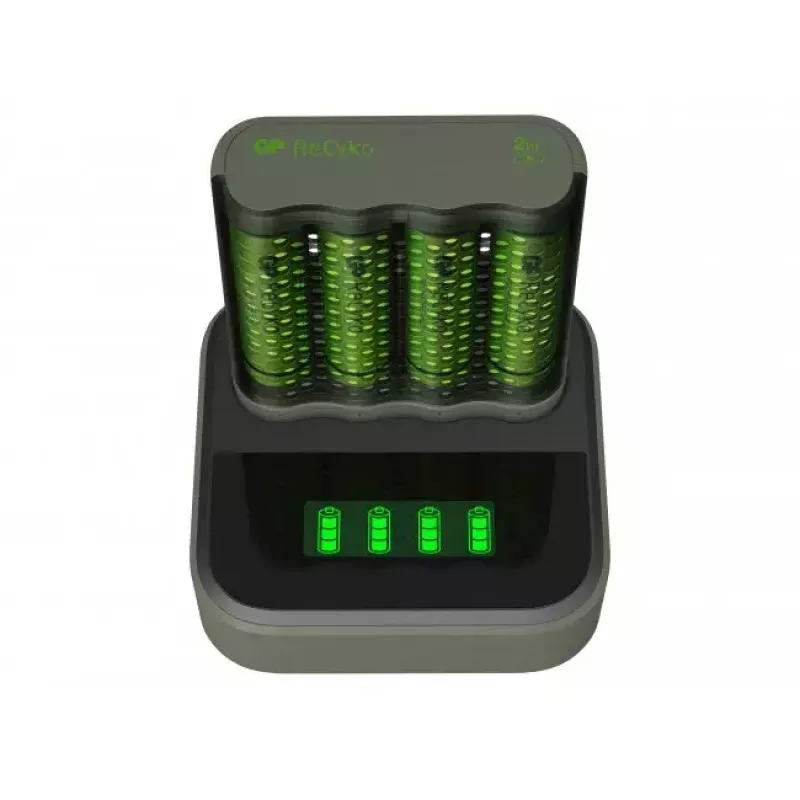 Akun laturi GP Batteries ReCyko M451 USB NiMH AA AAA