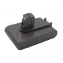 CoreParts MBXVAC-BA0040 akku Dyson-pölynimureille DC31, DC34, DC35, DC44, 22,2 V 2000 mAh 44,4 Wh Li-ion, musta