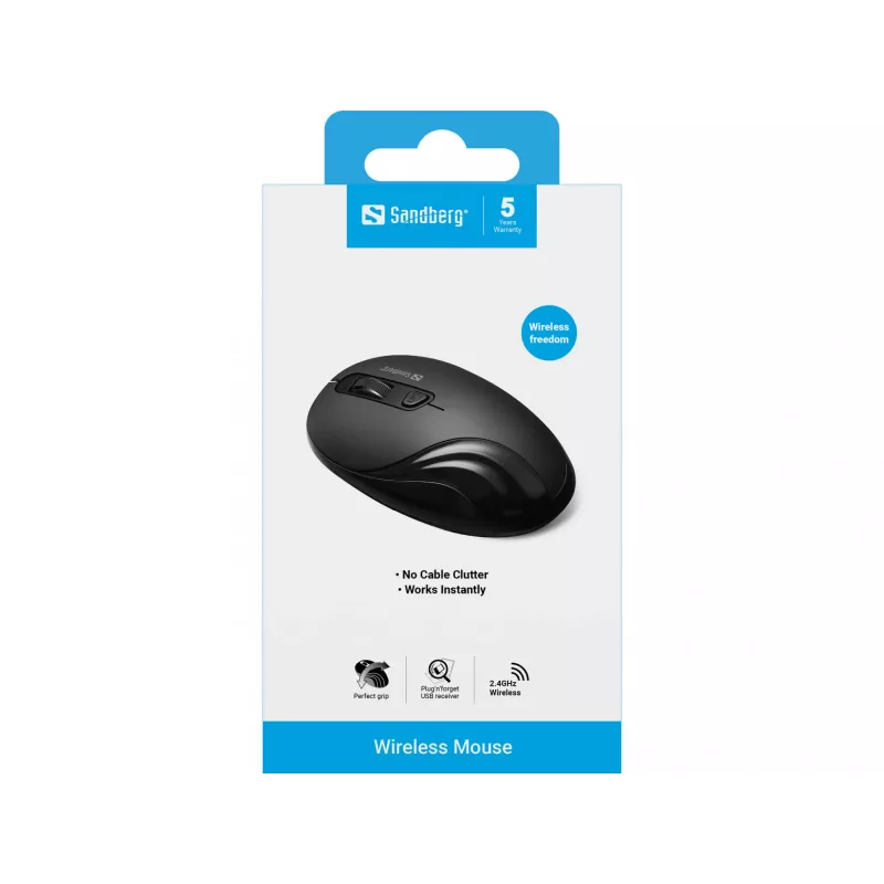 Sandberg 631-03 langaton hiiri RF Wireless