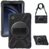 eSTUFF AUSTIN Defender -kotelo Samsung Galaxy Tab A9:lle – musta