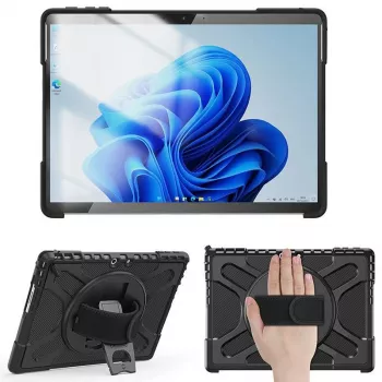 eSTUFF ATLANTA Defender -suojakotelo Microsoft Surface Pro 11/10/9 -laitteille, ES68290013-BULK