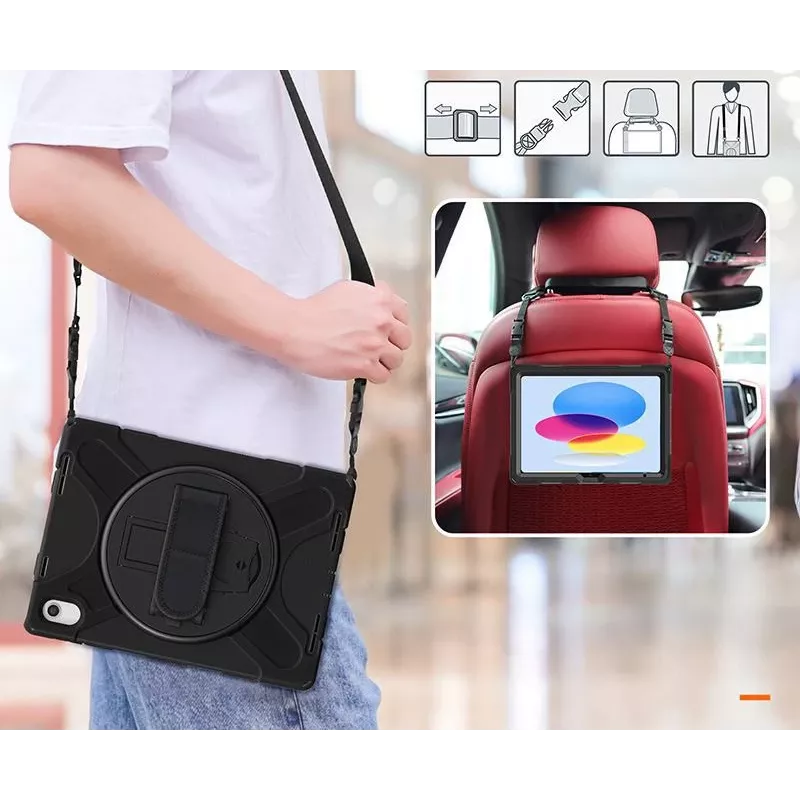 eSTUFF AUSTIN Defender -suojakotelo Apple iPad 10.9 (10. sukupolvi, 2022)