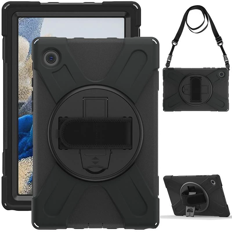 eSTUFF AUSTIN -suojakotelo Samsung Galaxy Tab A8 10.5, musta