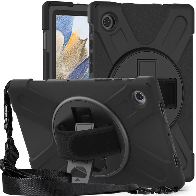 eSTUFF AUSTIN -suojakotelo Samsung Galaxy Tab A8 10.5, musta