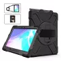 eSTUFF CHICAGO Full Body Defender -kotelo Samsung Galaxy Tab Active Pro/Active 4 Pro - musta