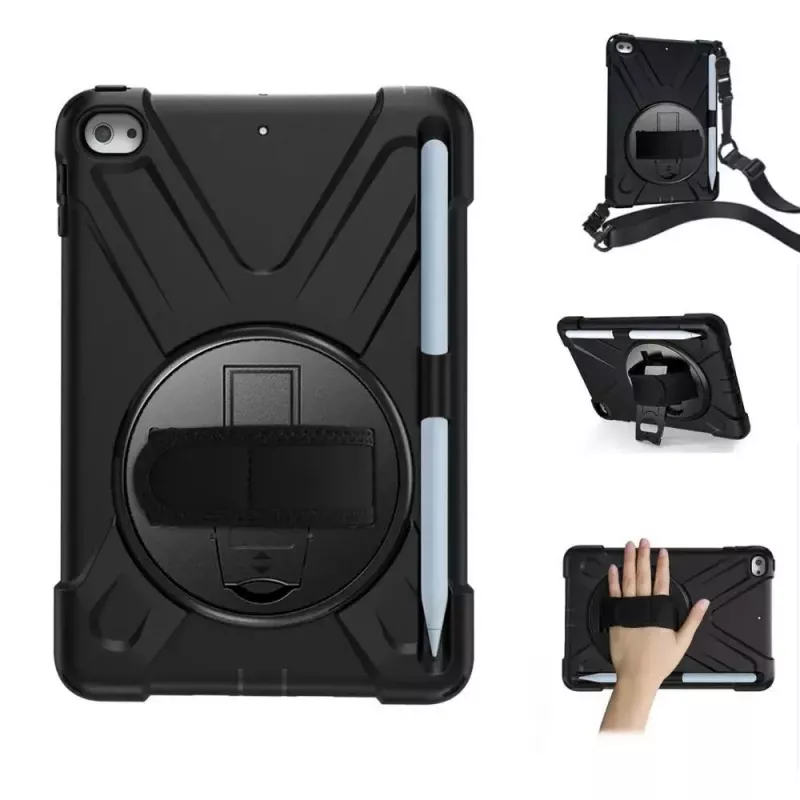 Suojakotelo eSTUFF AUSTIN Defender -kotelo iPad Mini 5/4 musta