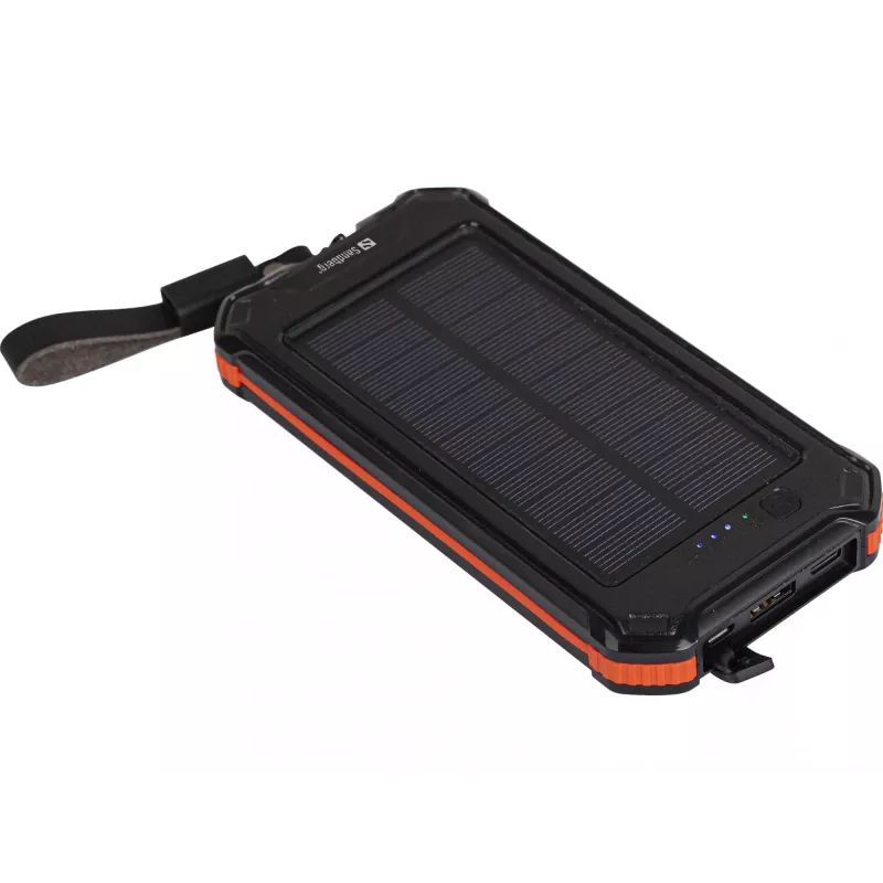 Powerbank Sandberg 3in1 aurinkopowerbank 10000 10000 mAh 2A musta