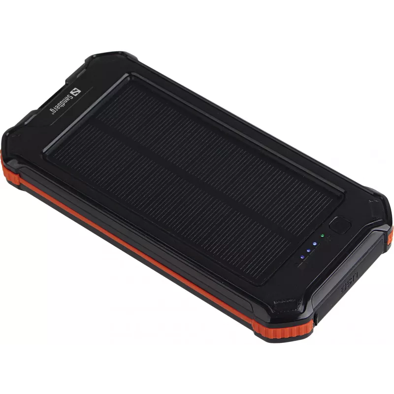 Powerbank Sandberg 3in1 aurinkopowerbank 10000 10000 mAh 2A musta