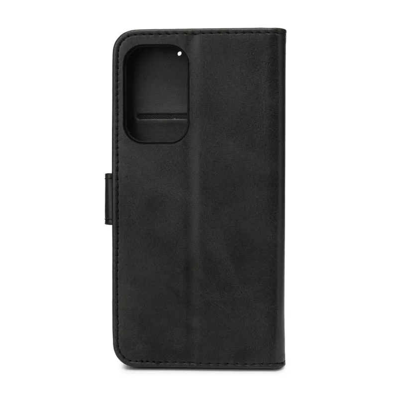 Lompakkokotelo eSTUFF Samsung Galaxy A33 musta luotettava suojaus helppo käyttö