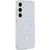 eSTUFF INFINITE OSLO magneettikuori Samsung Galaxy S24+ -puhelimelle, läpinäkyvä