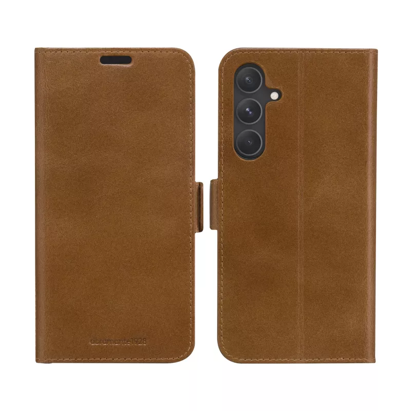 Folio-kotelo dbramante1928 Galaxy A55 5G Tan 3 korttipaikkaa