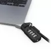 Compulocks Ledge MacBook Air 13 tuuman M2 ja M3 numerolukolla hopea