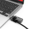 Compulocks Ledge MacBook Air 13 tuuman M2 ja M3 numerolukolla hopea