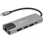 Sandberg USB-C 5in1 Travel Dock Saver johdollinen USB 3.2 Gen 1 100W