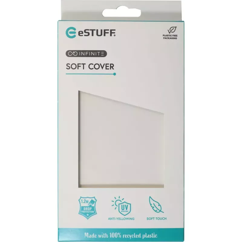 eSTUFF ES67100051 puhelinkotelo 17 cm (6,7 tuumaa) kotelo läpinäkyvä