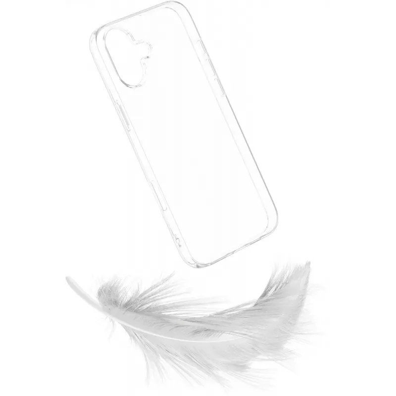 eSTUFF INFINITE VIENNA läpinäkyvä suojakuori iPhone 16 Plus -puhelimelle (ES67100051-BULK)