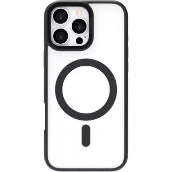 Suojakotelo eSTUFF ES67141102 iPhone 16 Pro 6,3 tuumaa läpinäkyvä musta