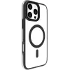 Suojakotelo eSTUFF ES67141102 iPhone 16 Pro 6,3 tuumaa läpinäkyvä musta