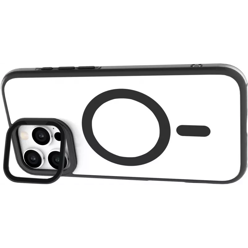 Suojakotelo eSTUFF ES67141102 iPhone 16 Pro 6,3 tuumaa läpinäkyvä musta