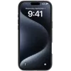 Suojakotelo eSTUFF ES67141102 iPhone 16 Pro 6,3 tuumaa läpinäkyvä musta