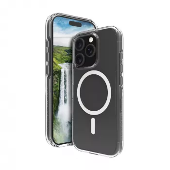 Suojakotelo dbramante1928 Iceland Ultra D3O MagSafe iPhone 16 Pro läpinäkyvä