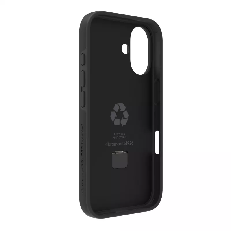 Suojakotelo dbramante1928 Iceland Ultra D3O MS Kick iPhone 16 musta