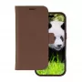 Foliosuojakotelo dbramante1928 Lynge MagSafe iPhone 16 Pro Dark Tan