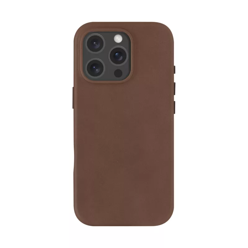 dbramante1928 Roskilde -kotelo iPhone 16 Pro Dark Tan yhdistää ajattoman eleganssin moderniin toiminnallisuuteen