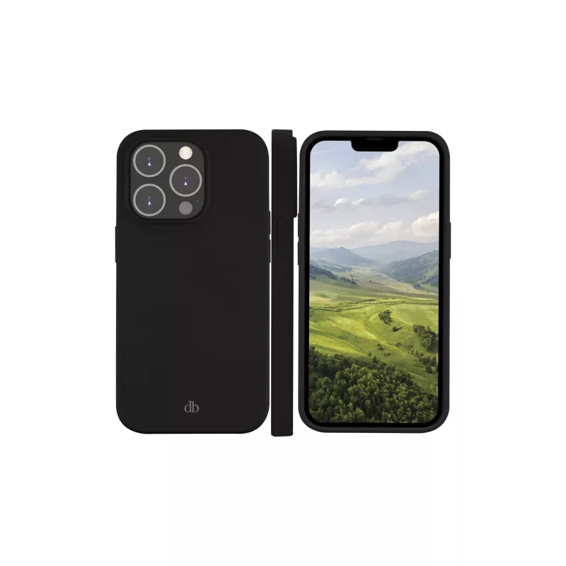 Suojakotelo dbramante1928 iPhone 14 Pro Max Night musta monokromaattinen