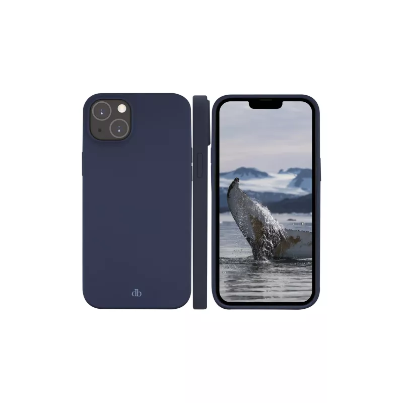 dbramante1928 Greenland iPhone 14 Plus -suojakotelo Pacific Blue monokromaattinen