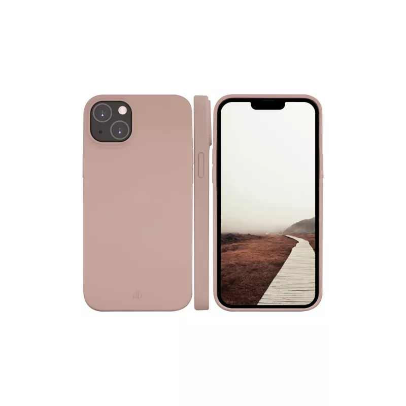 dbramante1928 Greenland iPhone 14 Plus -suojakotelo pinkki hiekka