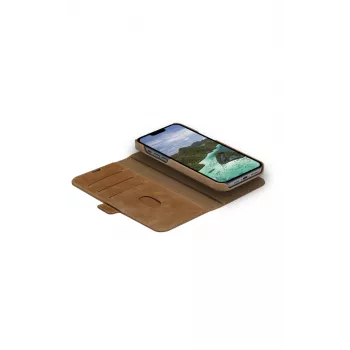 Folio-kotelo dbramante1928 Lynge iPhone 14 Plus Tan 3 korttipaikkaa
